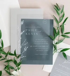Clear Wedding Vibe - Pictured