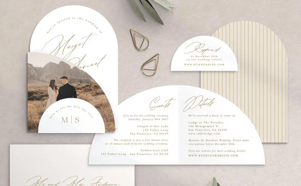 Shop our wedding shape suites!