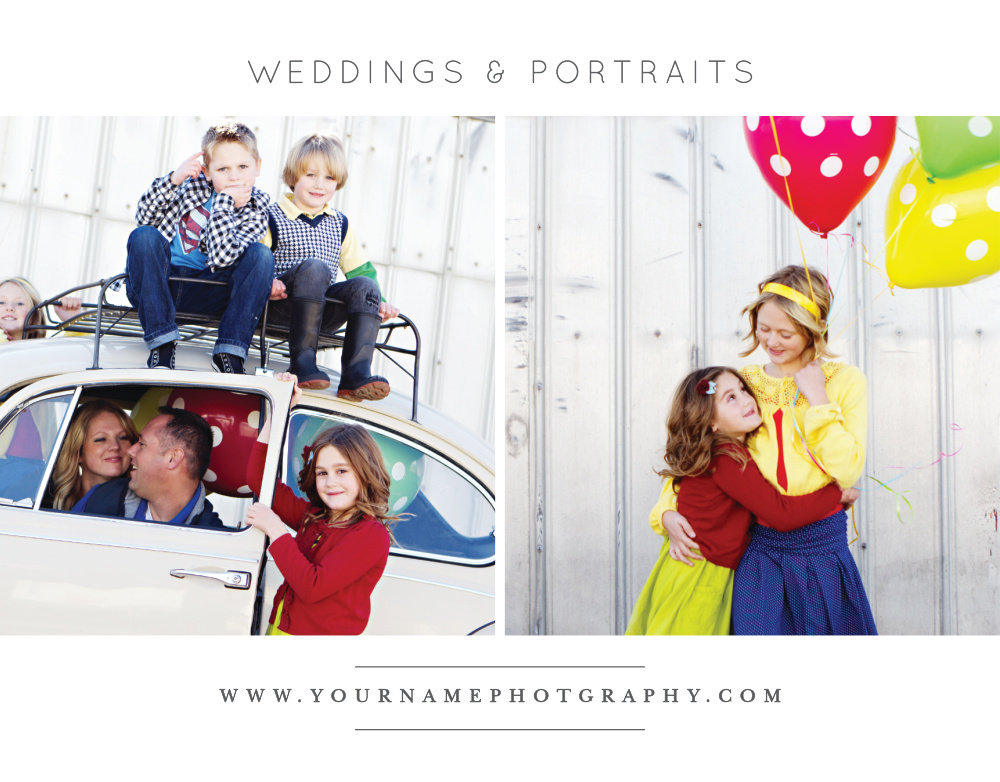 Modern Family Promotion Mini Fold
