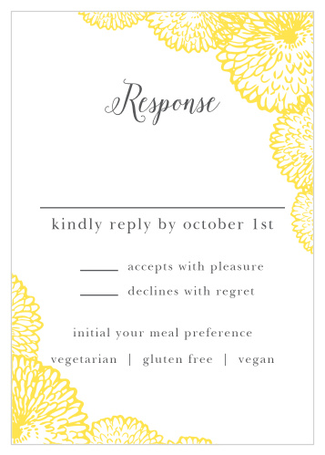 Full Bloom Response Cards