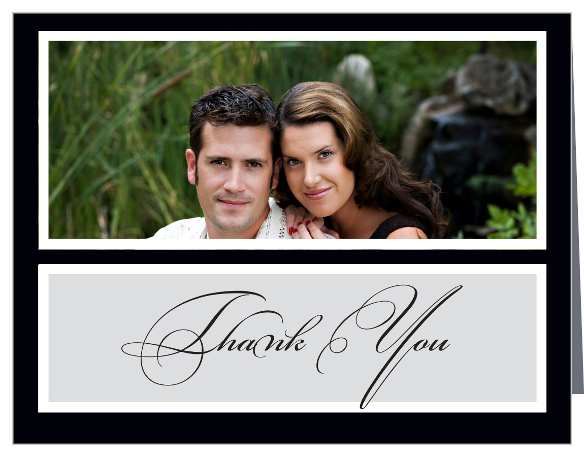 Simple Elegance Wedding Thank You Cards