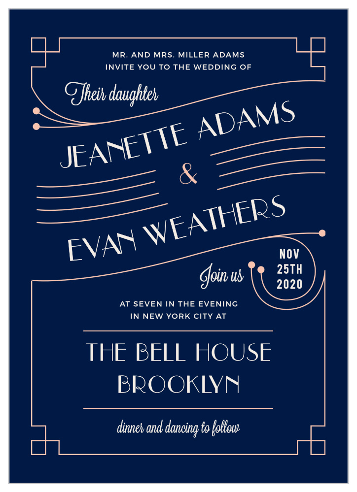 Coney Island Wedding Invitations