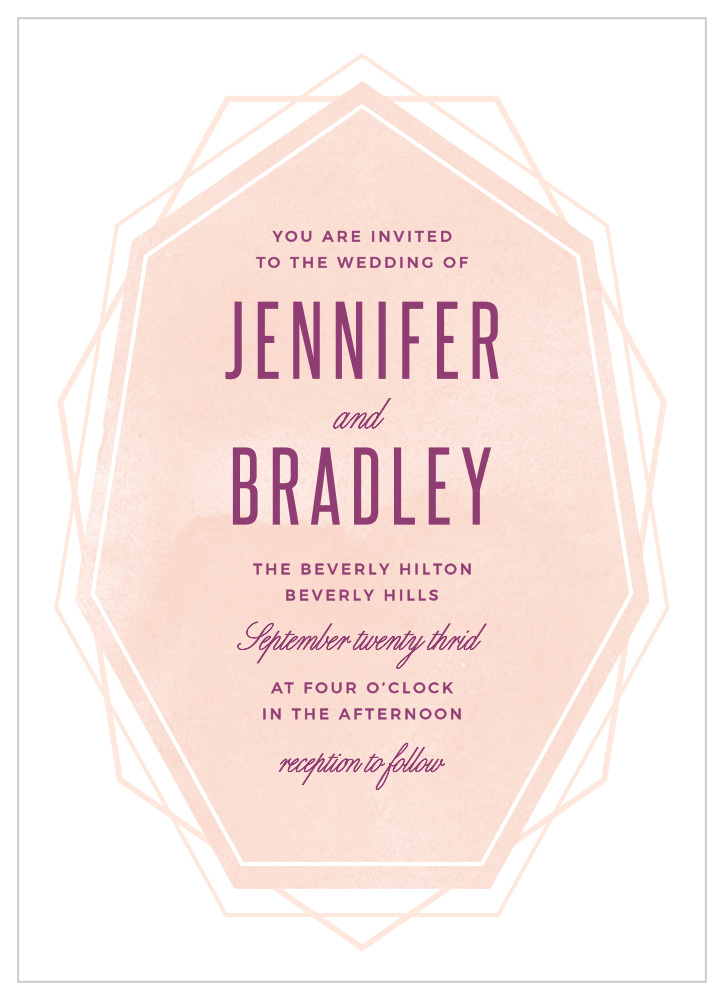 Divinely Modern Wedding Invitations