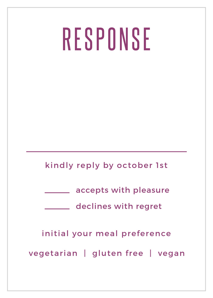 Divinely Modern Response Cards