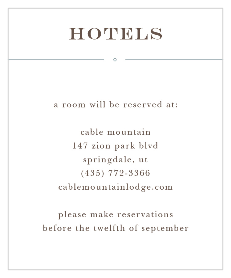 Double Exposure Accommodation Cards