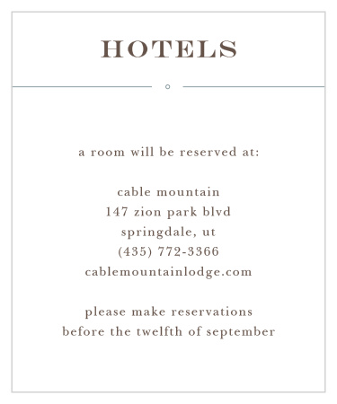 Double Exposure Accommodation Cards