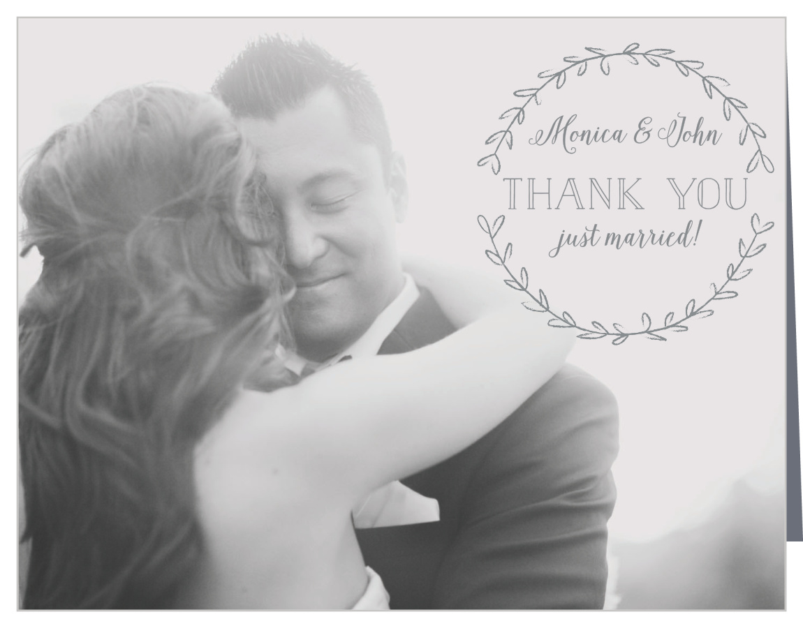 Rustic Love Wedding Thank You Cards