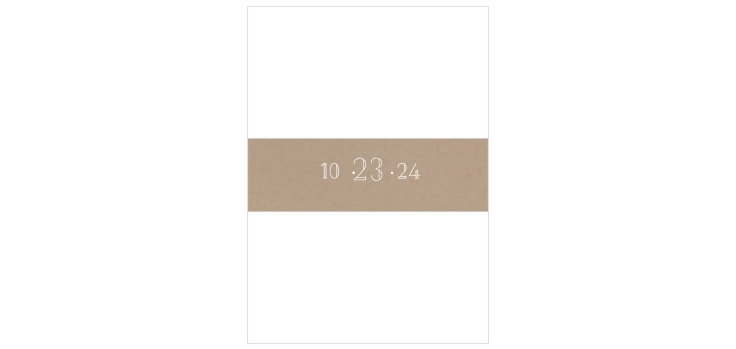Rustic Love Wedding Belly Bands
