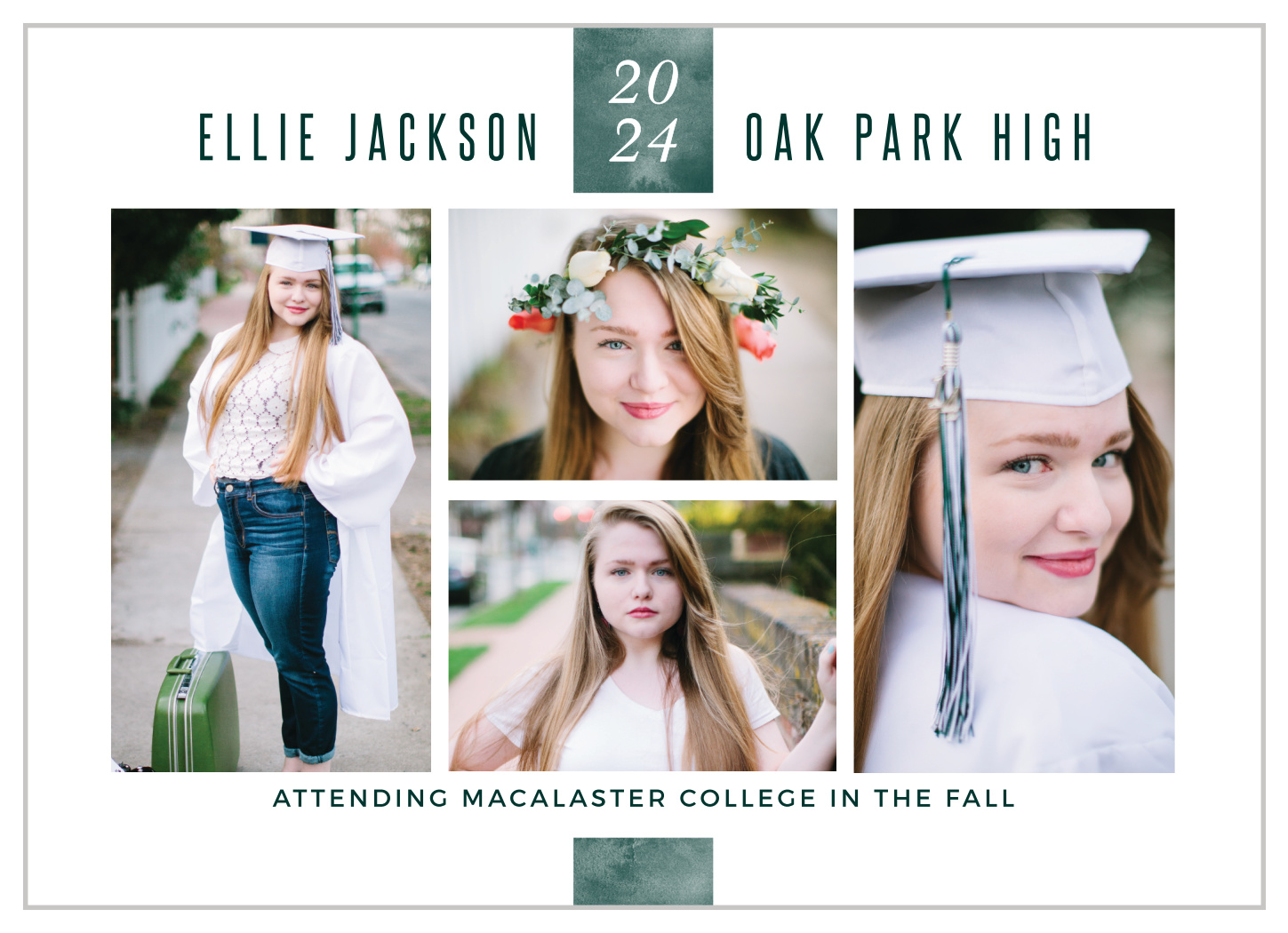 Emerald Class Graduation Announcements
