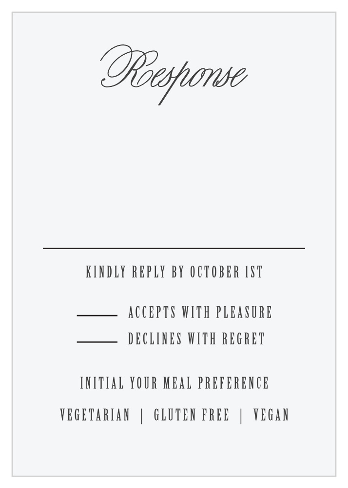 Secret Crush Response Cards