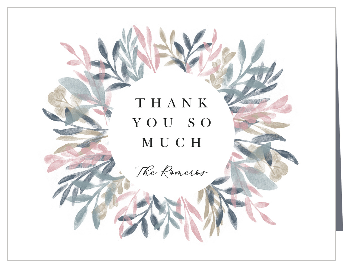Sweetly Framed Wedding Thank You Cards