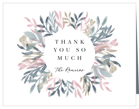 Sweetly Framed Wedding Thank You Cards