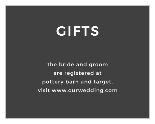 Live Simply Registry Cards