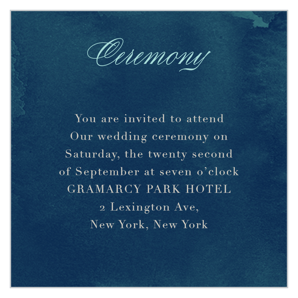 Geometric Dreams Ceremony Cards