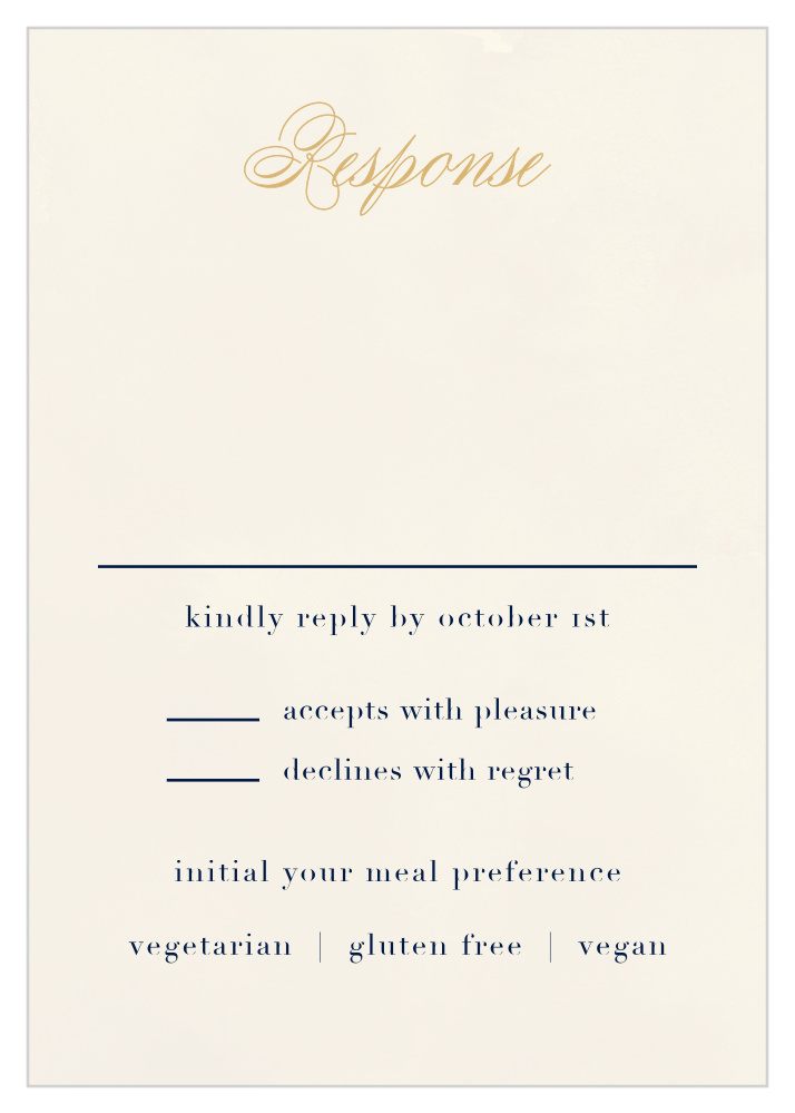 Geometric Dreams Foil Response Cards