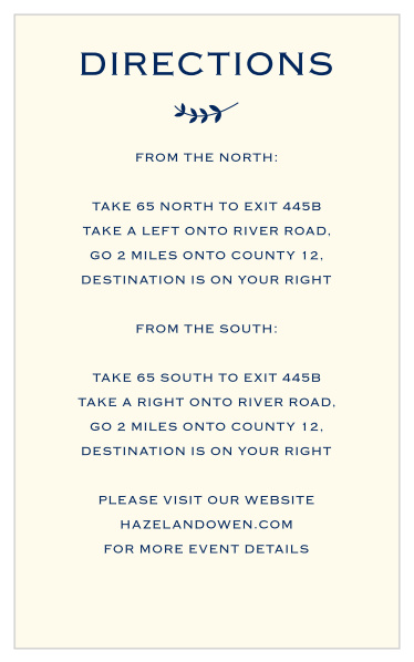Lovely Lettering Direction Cards