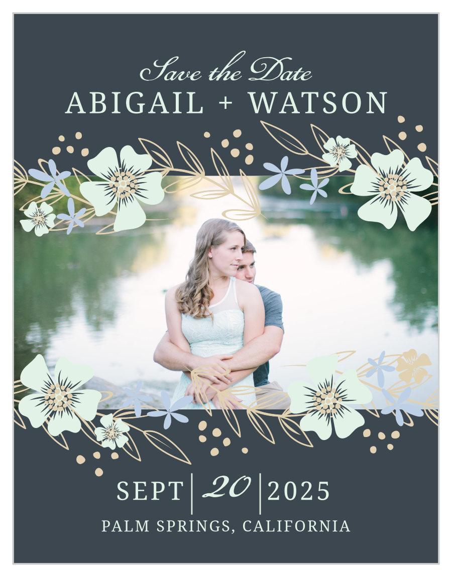 Radiant Garden Save the Date Magnets