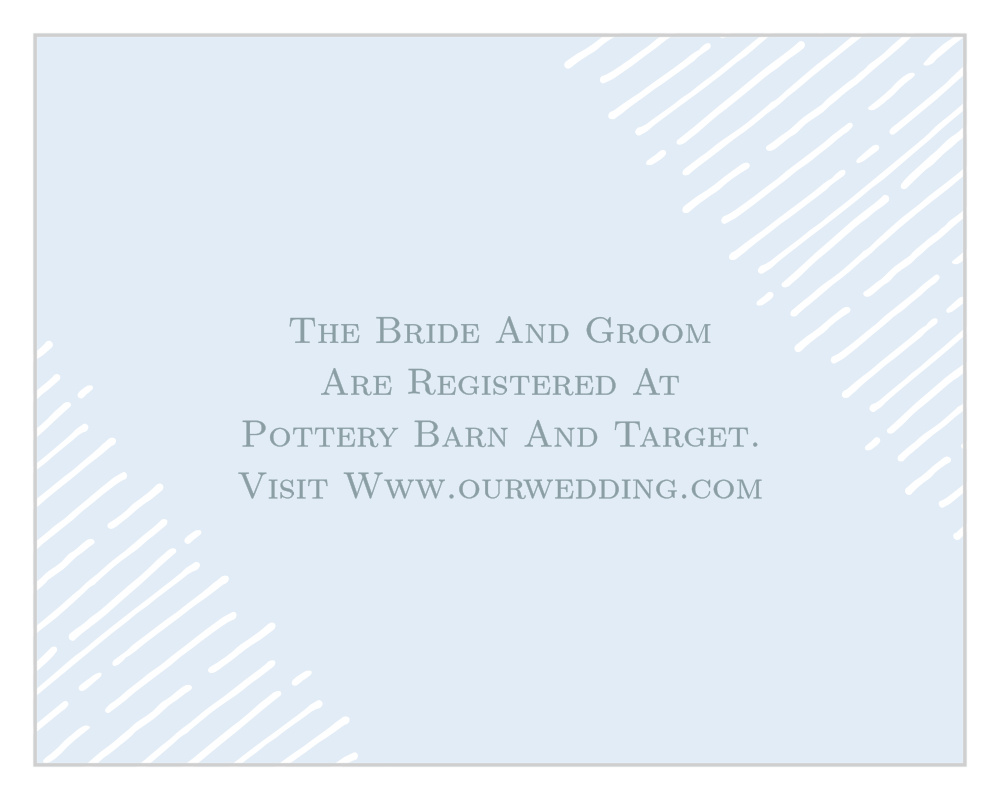 Dazzling Diamond Registry Cards