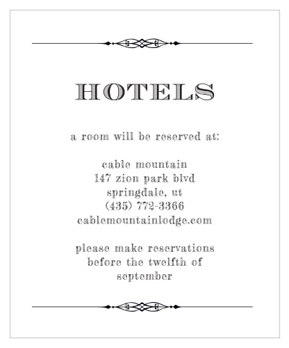 Lovely Vintage Accommodation Cards