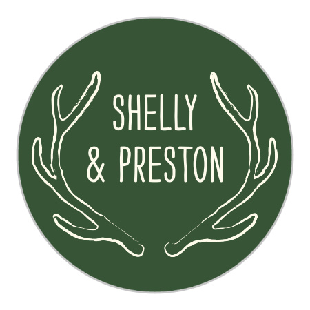 Back Country Wedding Stickers