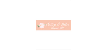 Neutral Chic Wedding Belly Bands