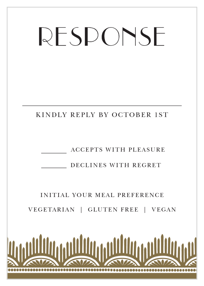 Roaring Twenties Response Cards