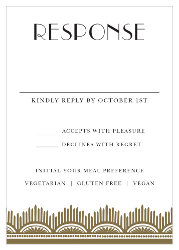 Roaring Twenties Response Cards