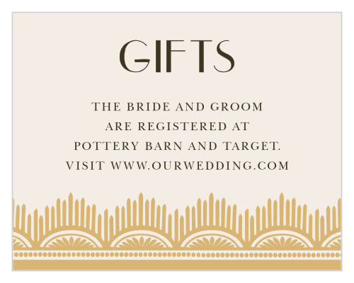 Roaring Twenties Foil Registry Cards
