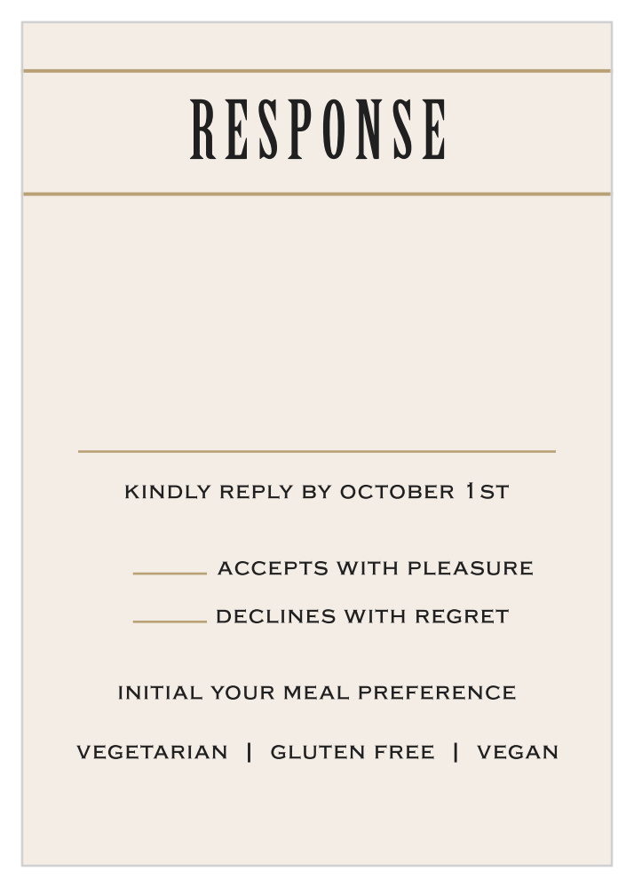 Diamond Field Response Cards