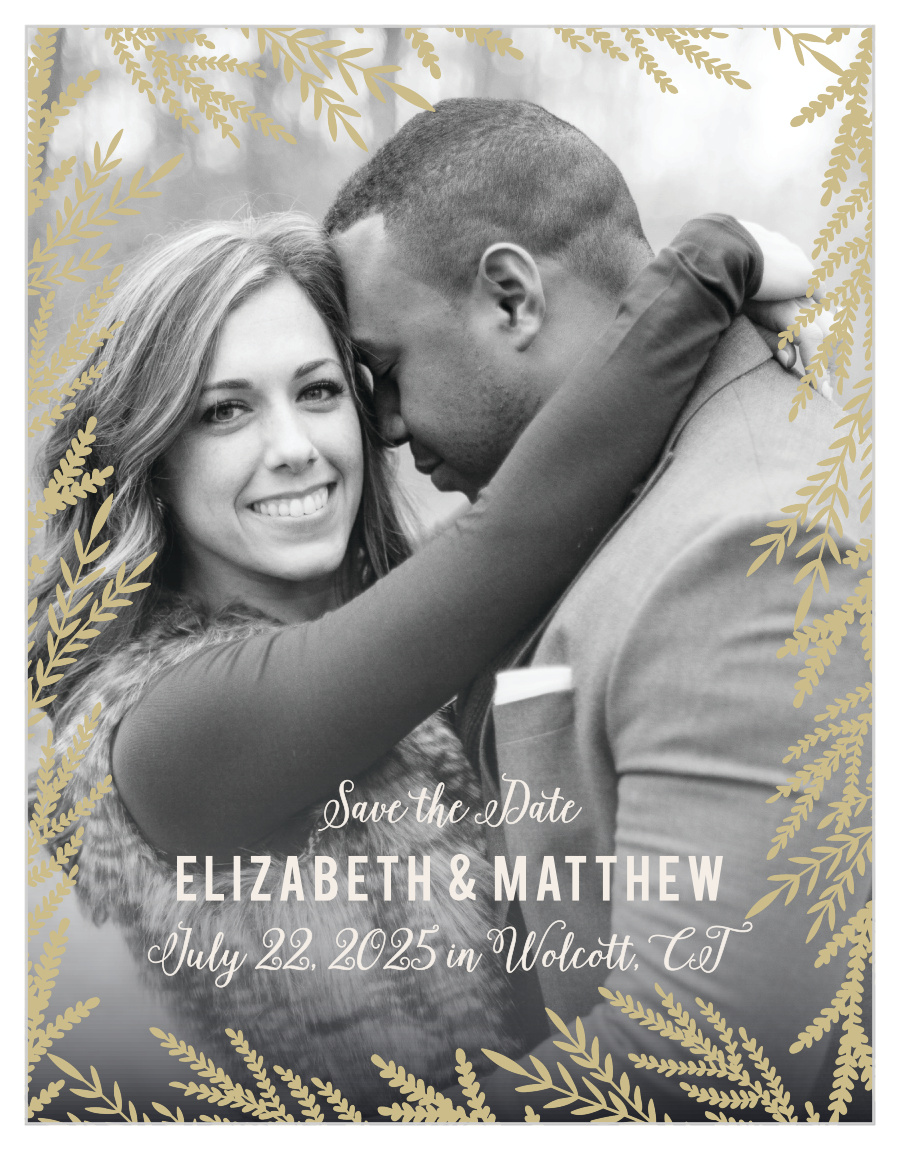 Forest Glow Save the Date Magnets
