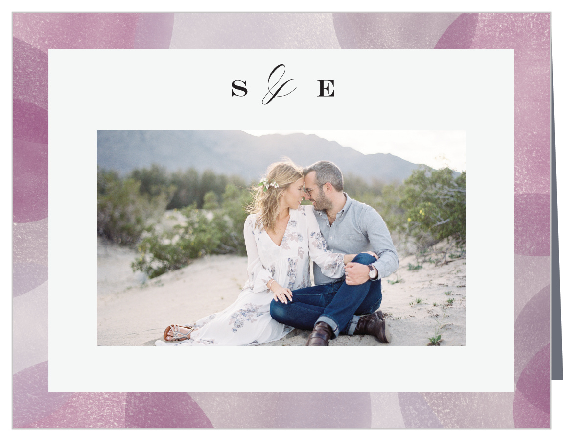 Modern Photo Collage Wedding Thank You Cards