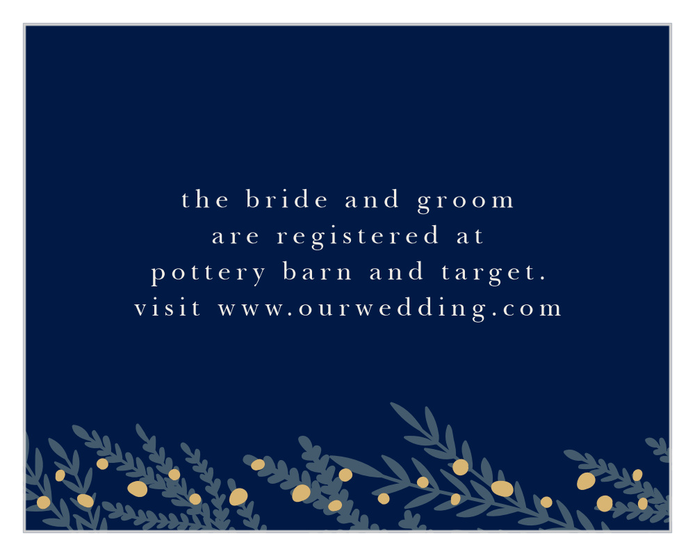 Forest Glow Foil Registry Cards