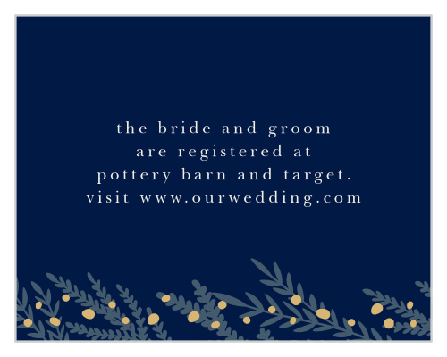 Forest Glow Foil Registry Cards