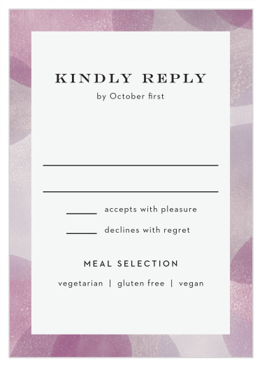 Modern Photo Collage Response Cards