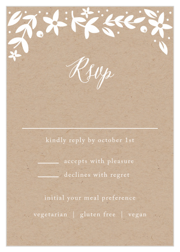 Silent Garden Response Cards
