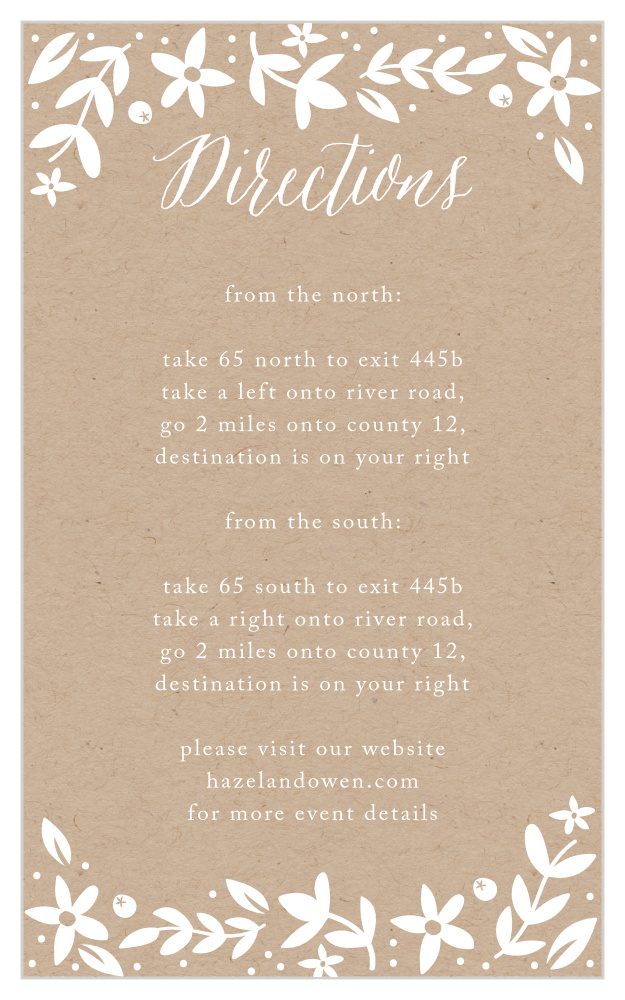 Silent Garden Direction Cards