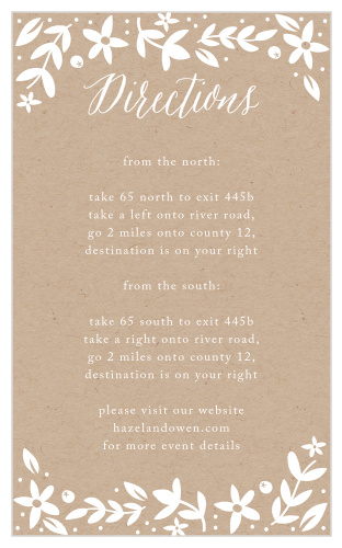 Silent Garden Direction Cards