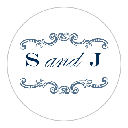 Victorian Luxe Wedding Stickers