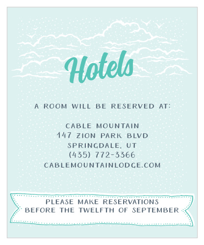 Modern Beachside Accommodation Cards