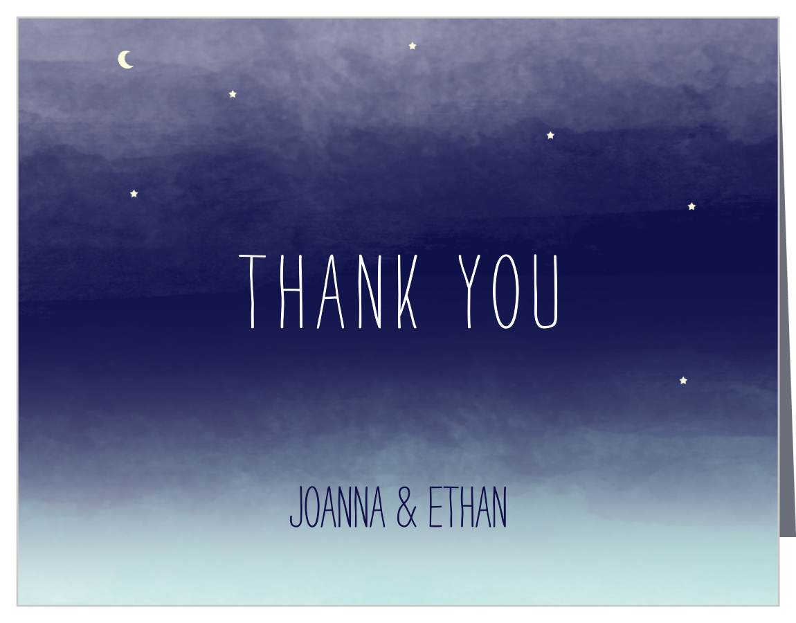 Pretty Lights Wedding Thank You Cards