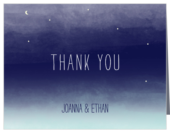 Pretty Lights Wedding Thank You Cards