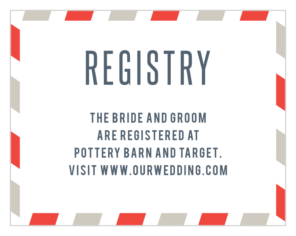 Antique Airmail Registry Cards