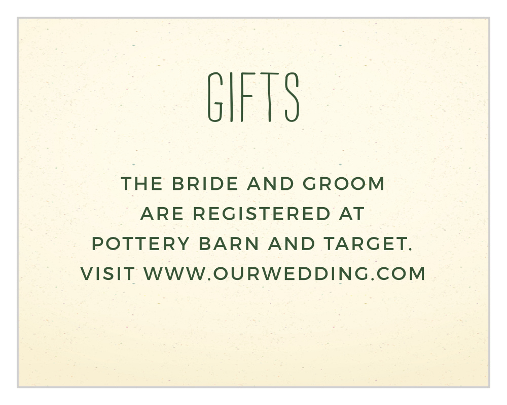 Back Country Registry Cards
