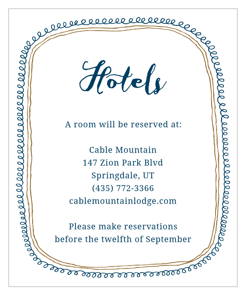 Anchors Aweigh Accommodation Cards