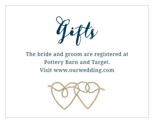Anchors Aweigh Registry Cards