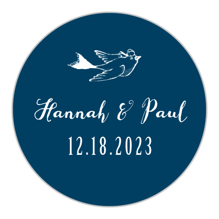 Anchors Aweigh Wedding Stickers