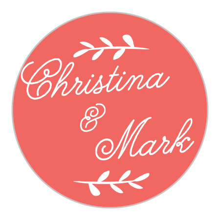 Botanical Love Wedding Stickers