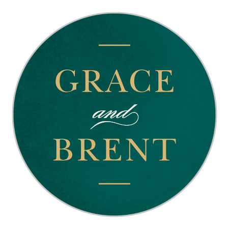 Deco Love Foil Wedding Stickers