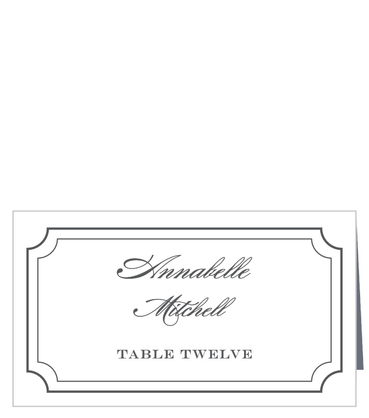 Elegant Script Place Cards