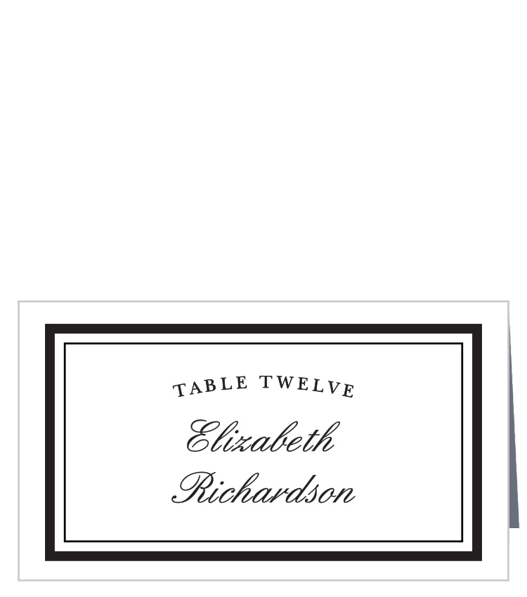 Antique Elegance Place Cards